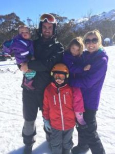 The Hulley Family at Thredbo