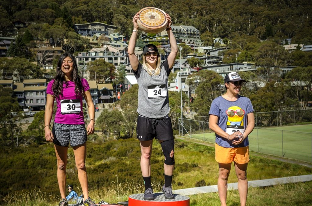 Winner of Cheese Rolling Comeptition